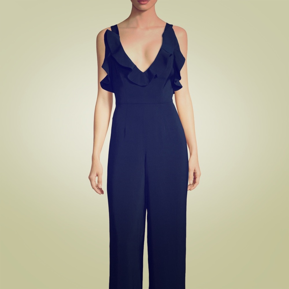Keepsake navy blue jumpsuit